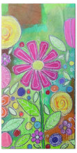 Load image into Gallery viewer, A Summer Garden - Bath Towel