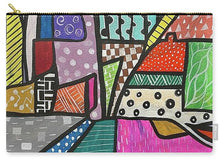 Load image into Gallery viewer, Abstract Landscape - Zip Pouch