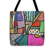Load image into Gallery viewer, Abstract Landscape - Tote Bag