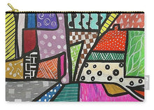 Load image into Gallery viewer, Abstract Landscape - Zip Pouch