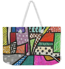 Load image into Gallery viewer, Abstract Landscape - Weekender Tote Bag
