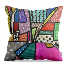 Load image into Gallery viewer, Abstract Landscape - Throw Pillow