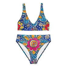 Load image into Gallery viewer, Recycled high-waisted bikini