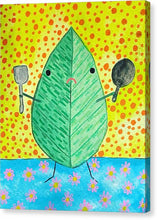 Load image into Gallery viewer, Angry Leaf - Canvas Print