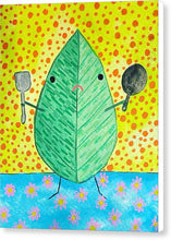 Load image into Gallery viewer, Angry Leaf - Canvas Print