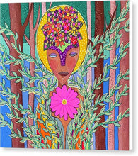 Load image into Gallery viewer, Arayani Goddess of Forests - Canvas Print