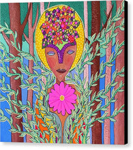 Load image into Gallery viewer, Arayani Goddess of Forests - Canvas Print