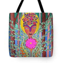 Load image into Gallery viewer, Arayani Goddess of Forests - Tote Bag