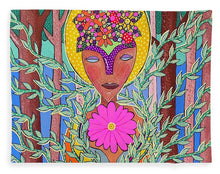 Load image into Gallery viewer, Arayani Goddess of Forests - Blanket