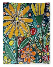 Load image into Gallery viewer, Autumn Flowers - Blanket