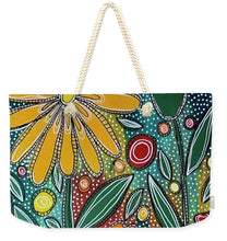 Load image into Gallery viewer, Autumn Flowers - Weekender Tote Bag