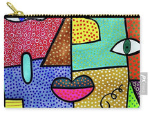 Load image into Gallery viewer, Deconstructed Faces - Zip Pouch