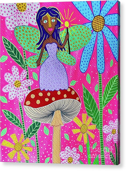 Fairy Princess - Acrylic Print – Jenny Sammons Art