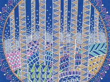 Load image into Gallery viewer, Hills and Trees Mandala - Puzzle