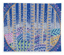 Load image into Gallery viewer, Hills and Trees Mandala - Blanket