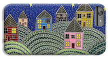 Load image into Gallery viewer, Houses on Hills At Night - Phone Case
