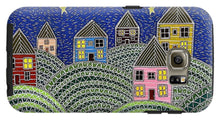 Load image into Gallery viewer, Houses on Hills At Night - Phone Case