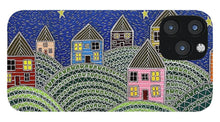 Load image into Gallery viewer, Houses on Hills At Night - Phone Case