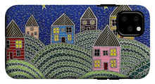 Load image into Gallery viewer, Houses on Hills At Night - Phone Case