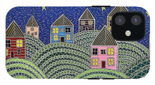 Load image into Gallery viewer, Houses on Hills At Night - Phone Case