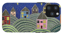 Load image into Gallery viewer, Houses on Hills At Night - Phone Case