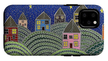 Load image into Gallery viewer, Houses on Hills At Night - Phone Case
