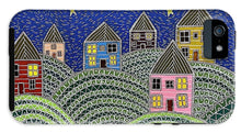 Load image into Gallery viewer, Houses on Hills At Night - Phone Case
