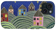 Load image into Gallery viewer, Houses on Hills At Night - Phone Case