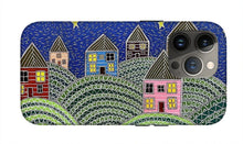 Load image into Gallery viewer, Houses on Hills At Night - Phone Case