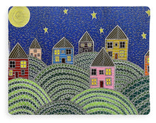 Load image into Gallery viewer, Houses on Hills At Night - Blanket