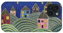 Load image into Gallery viewer, Houses on Hills At Night - Phone Case