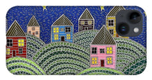 Load image into Gallery viewer, Houses on Hills At Night - Phone Case