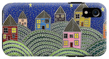 Load image into Gallery viewer, Houses on Hills At Night - Phone Case