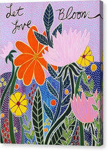 Load image into Gallery viewer, Let Love Bloom - Canvas Print