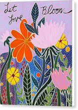 Load image into Gallery viewer, Let Love Bloom - Canvas Print