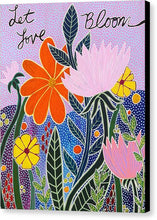 Load image into Gallery viewer, Let Love Bloom - Canvas Print