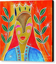 Load image into Gallery viewer, Queen of Wands - Canvas Print