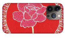 Load image into Gallery viewer, Red Peony Mandala - Phone Case