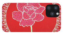 Load image into Gallery viewer, Red Peony Mandala - Phone Case
