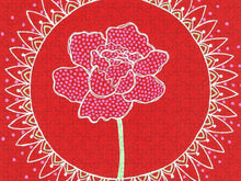 Load image into Gallery viewer, Red Peony Mandala - Puzzle