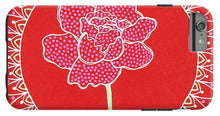 Load image into Gallery viewer, Red Peony Mandala - Phone Case