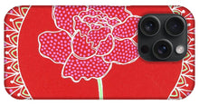 Load image into Gallery viewer, Red Peony Mandala - Phone Case