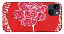 Load image into Gallery viewer, Red Peony Mandala - Phone Case
