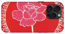 Load image into Gallery viewer, Red Peony Mandala - Phone Case