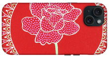 Load image into Gallery viewer, Red Peony Mandala - Phone Case
