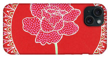 Load image into Gallery viewer, Red Peony Mandala - Phone Case