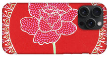 Load image into Gallery viewer, Red Peony Mandala - Phone Case