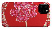 Load image into Gallery viewer, Red Peony Mandala - Phone Case