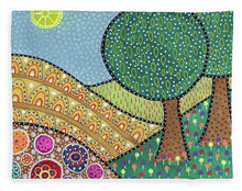 Load image into Gallery viewer, Two Trees on a Hill - Blanket