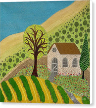 Load image into Gallery viewer, Villa by the Sea - Canvas Print